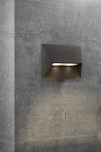 Lampa ścienna PONTIO Nordlux GU10 2X25W Aluminium Czarny small 3