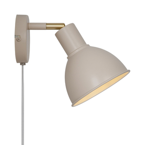 Lampa ścienna POP Nordlux E27 18W Metal Beżowy small 1