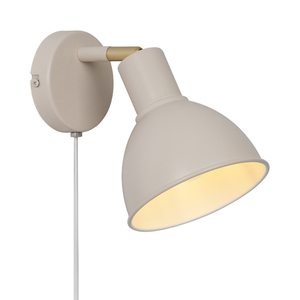 Lampa ścienna POP Nordlux E27 18W Metal Beżowy small 3