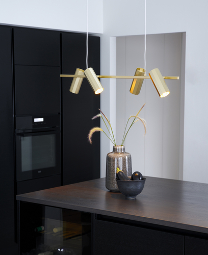Sprawdź Lampa wisząca ALANIS Nordlux GU10 15W Metal Mosiądz
