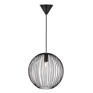 Lampa wisząca BERONI Nordlux E27 60W Metal Czarny small 1