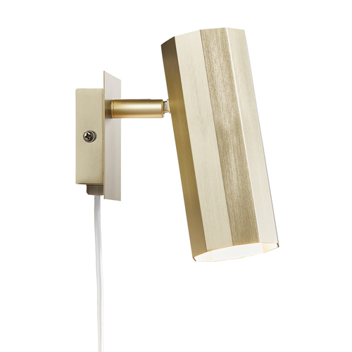 Sprawdź Lampa ścienna ALANIS Nordlux GU10 15W Metal Mosiądz