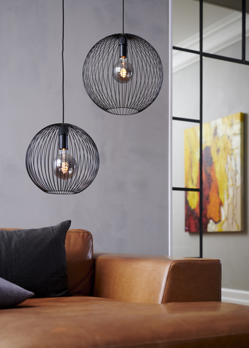 Sprawdź Lampa wisząca BERONI Nordlux E27 60W Metal Czarny