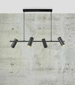Lampa wisząca ALANIS Nordlux GU10 15W Metal Czarny small 5