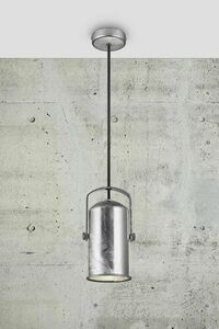 Lampa wisząca Nordlux Porter 9 E27 60 W ocynkowana z regulowanym kloszem small 5