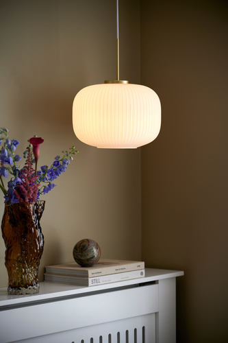 Sprawdź Lampa wisząca MILFORD Nordlux E27 40W Szkło Biały