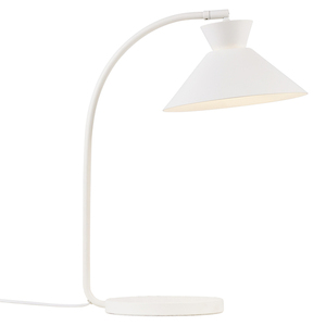 Lampa stołowa DIAL Nordlux E27 40W Metal Biały small 1