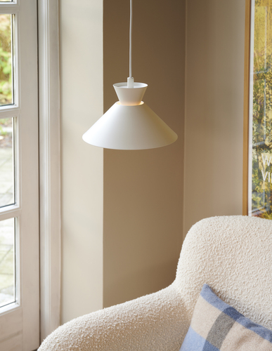 Sprawdź Lampa wisząca DIAL Nordlux E27 40W Metal Biały