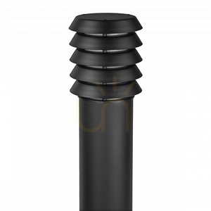 Słupek oświetleniowy NORLYS Alta 5021BL czarny, LED 8,5 W 4000 K, 85 cm, ściemnialny small 1