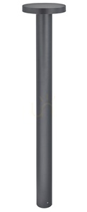 Słupek oświetleniowy NORLYS Borg 6192GR grafitowy RAL 7016, LED 17,6W 3000K, DALI2, 105 cm small 0