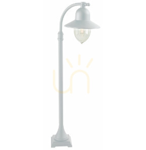 Sprawdź Lampa Stojąca Ogrodowa COMO 375W E27 Biały RAL-9003 - NORLYS
