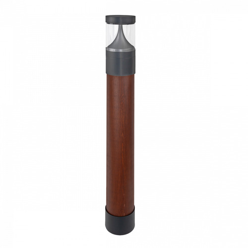 Sprawdź Słupek Oświetleniowy EGERSUND Wood 2304 Aluminium RAL-9006 - NORLYS