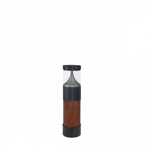 Słupek Oświetleniowy EGERSUND Wood 2316 Aluminium RAL-9006 - NORLYS small 2