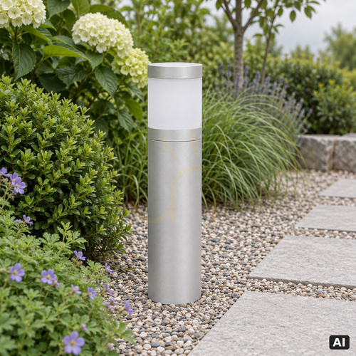 Sprawdź Słupek ogrodowy NORLYS Lillesand 2342AL aluminium LED 9,2 W 49 cm