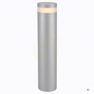 Słupek oświetleniowy Stavanger 5008 LED 12,2 W NORLYS aluminium RAL 9006 95 cm small 3