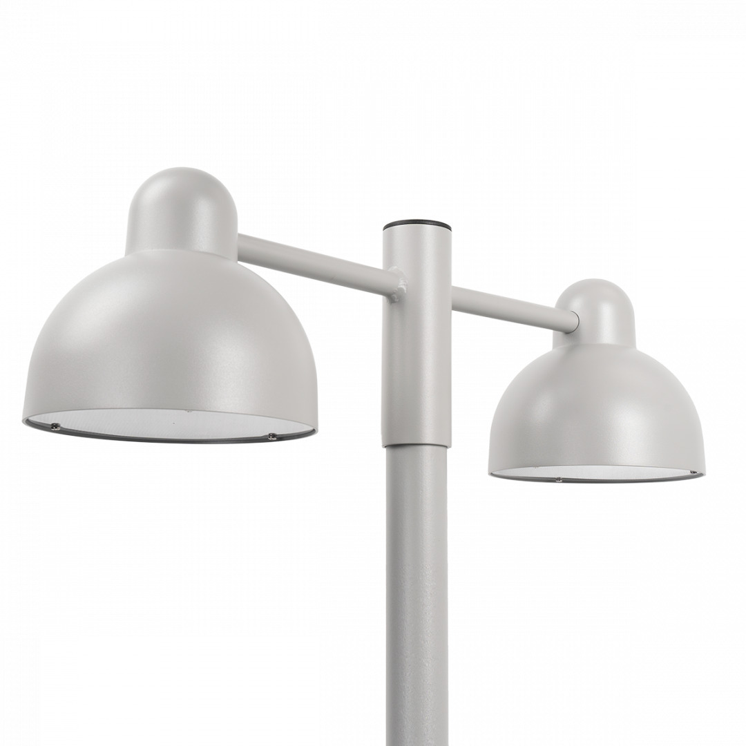 Sprawdź Latarnia Ogrodowa KOSTER Double Head 1195 Aluminium RAL-9006 - NORLYS Latarnia Ogrodowa KOSTER Double Head 1195 Aluminium RAL-9006 - NORLYS