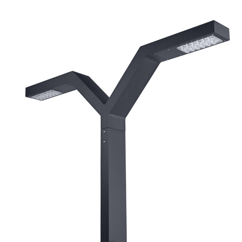 Sprawdź Latarnia ogrodowa/parkowa TRYSIL 1043 Aluminium RAL-9006 400cm 23,3W 4000K - NORLYS