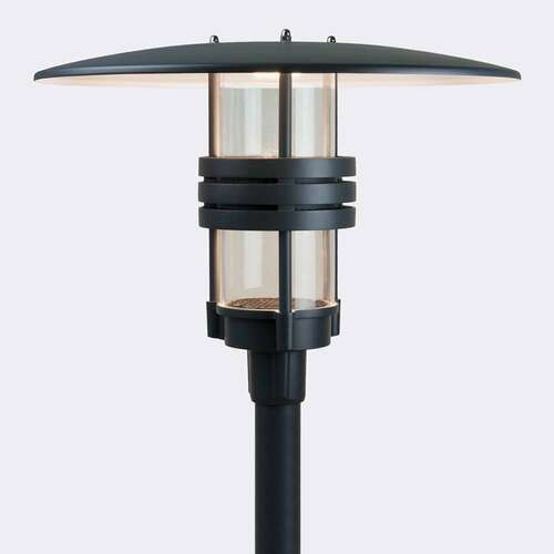 Sprawdź Latarnia ogrodowa Norlys Visby 5002 grafitowa RAL 7016 LED 43,6W 2624lm 4000K IP65 na słup Ø60