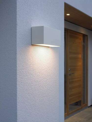 Sprawdź Kinkiet zewnętrzny ASKER - premium - Small PRO 1721WH biały  9,9W 3000K - NORLYS