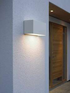 Kinkiet zewnętrzny ASKER - premium - Small PRO 1721WH biały  9,9W 3000K - NORLYS small 2