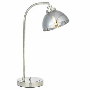 Lampa stołowa Endon Caspa nikiel szkło E14 LED small 0
