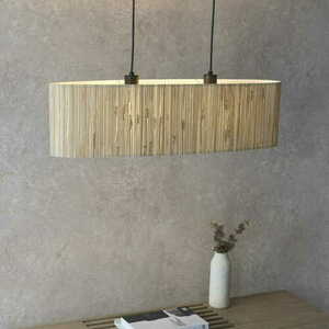 Lampa wisząca Endon Longshore czarna stalowa 2xE27 101692 small 5
