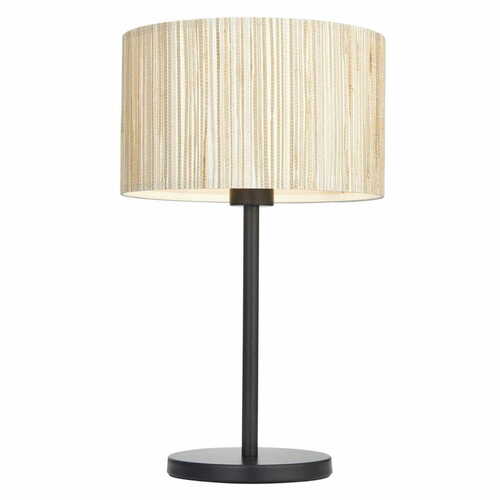 Sprawdź Lampa stołowa Endon Longshore czarna metalowa 41 cm 101693
