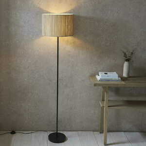 Lampa podłogowa Endon Longshore czarna stal 161,5 cm E27 small 3