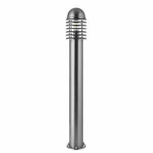 Lampa stojąca ogrodowa Endon Louvre nikiel IP44 100 cm YG-6003-SS small 3