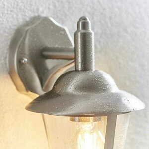 Kinkiet zewnętrzny Endon Klien nikiel IP44 E27 1x60W YG-861-SS small 2