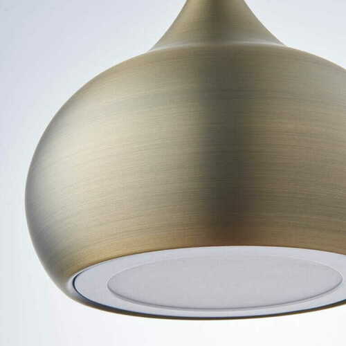 Sprawdź Lampa wisząca Endon Brosnan 61299, mosiądz antyczny, LED 18W 4000K
