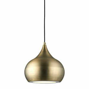 Lampa wisząca Endon Brosnan mosiężna LED 19W 4000K 30 cm small 0