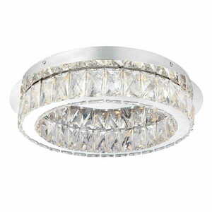 Plafon Endon Swayze LED 40 cm Chrom Transparentny</final small 0