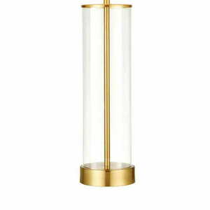 Lampa stojąca Endon Lessina 68802 biało-złota, tkanina, szkło, E27 small 3