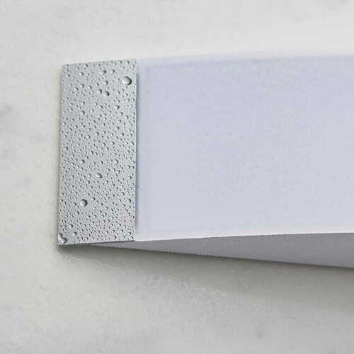 Sprawdź Kinkiet Endon Onan LED biały srebrny IP44 z czujnikiem ruchu 1320lm