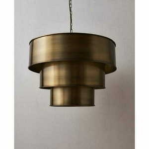 Lampa wisząca Endon Morad mosiężna 62 cm stal E27 1x40W small 2