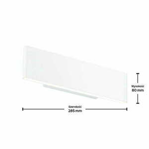 Kinkiet LED Endon Bodhi biały 2x6W 1400lm 3000K dimmable small 1