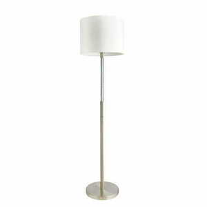 Lampa podłogowa Endon Andromeda biała srebrna 155,5 cm LED E27 small 2