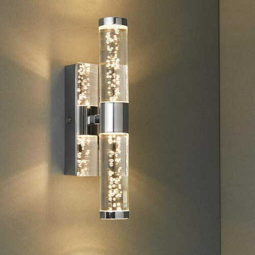 Sprawdź Kinkiet Endon Essence LED IP44 Chrom 2x3000K 810lm 72612