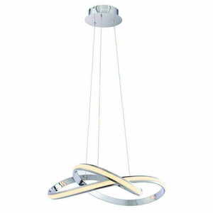 Lampa wisząca LED Aria Endon chrom biała 66 cm 3000K 35W small 1