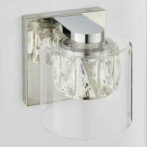 Kinkiet Endon Verina chrom szkło glamour 76521 small 3