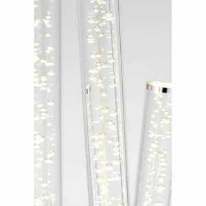 Lampa podłogowa Endon Glacier srebrna LED 3-punktowa 140 cm small 2