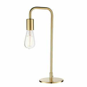 Lampa stojąca Endon Rubens mosiężna stal nowoczesna 45 cm small 0