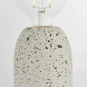 Lampa stojąca Endon Terrazzo biały beton 1xE27 13 cm small 1