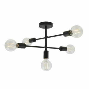 Plafon Endon Studio czarny 5xE27 stal 53 cm small 0