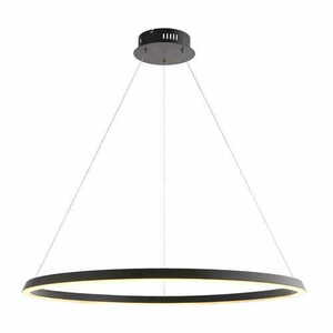 Lampa wisząca Endon Staten czarna LED 80 cm 43,5W dimmowalna small 1