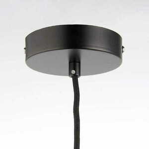 Lampa wisząca Studio Endon czarna stal E27 1-punktowa 10 cm small 2