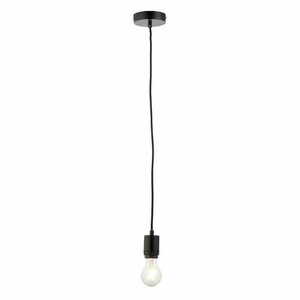 Lampa wisząca Studio Endon czarna stal E27 1-punktowa 10 cm small 0