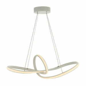 Lampa wisząca LED Endon Paradox biała 60 cm 3000K 29,5W small 4