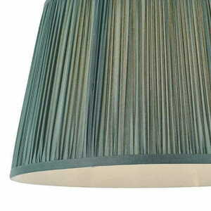 Klosz Endon Freya zielony tkaninowy 35,5 cm E27 small 4